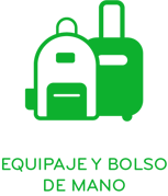 equipaje verde