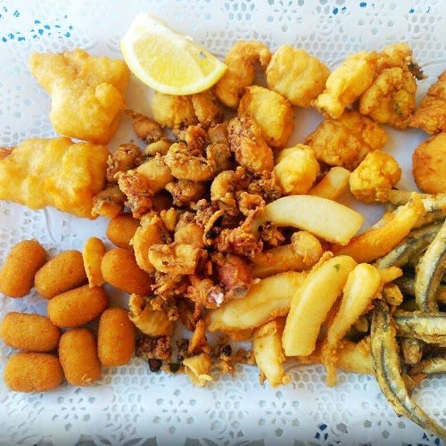 Bandeja de Pescaíto Frito - Romerijo